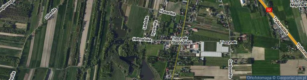 Zdjęcie satelitarne Hetmańska ul.